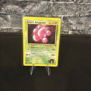 Pokemon Erika’s Exeggcute 77/132 Vintage from Gym Heroes Unlimited‎ (2000) M/NM